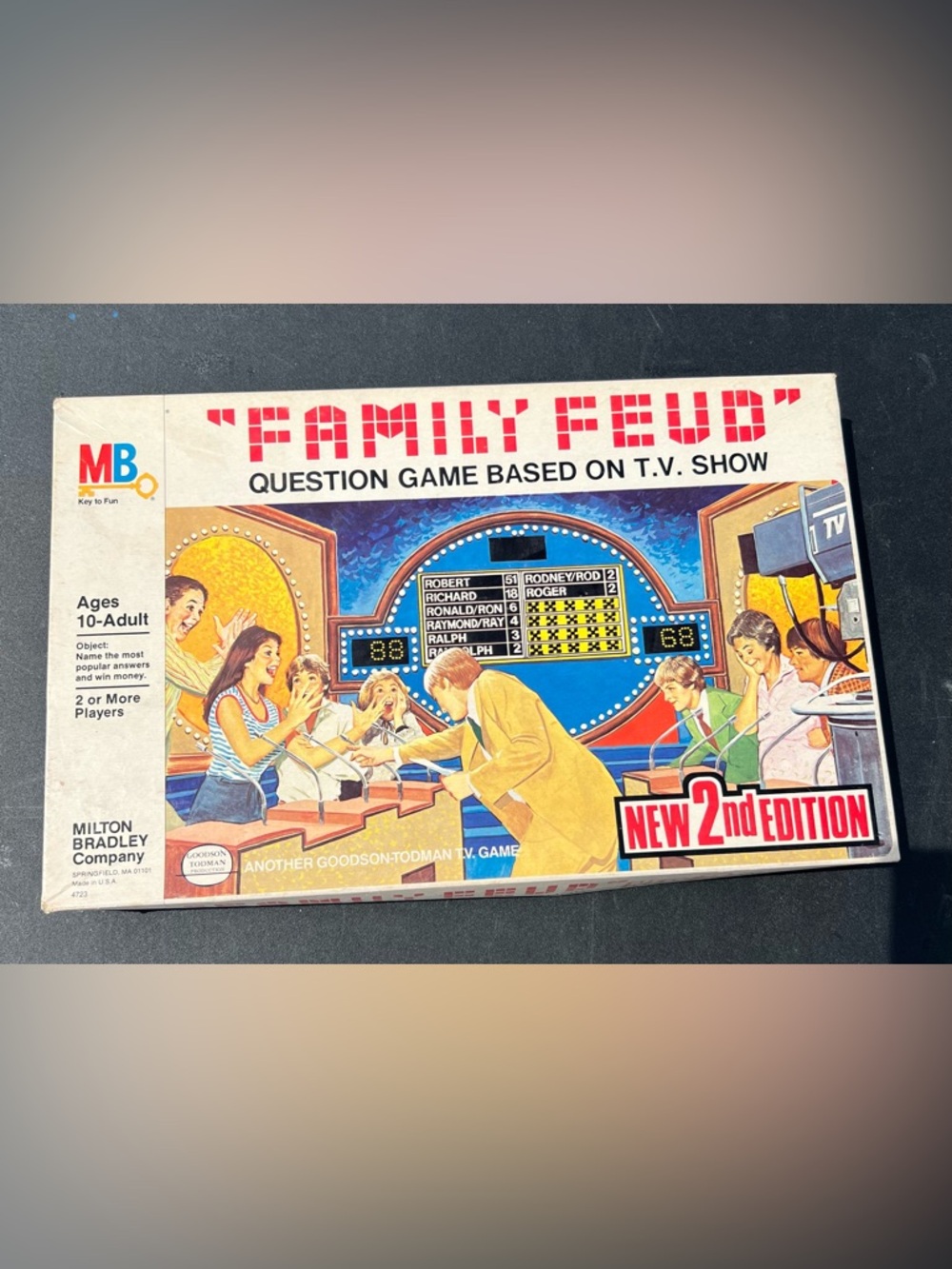 Vintage Milton Bradley ‘Family Feud’ Board Game, 2nd Edition